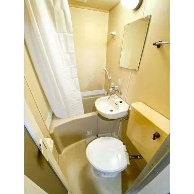 ●2026年6月21日から入居可●ユニオンマンスリー相模大塚駅前１　201　1R・シングル☆デスク・チェア＆電子レンジなど生活家電完備♪女性に嬉しいモニター付きインターフォン＆室内洗濯機あり/相鉄本の物件写真4