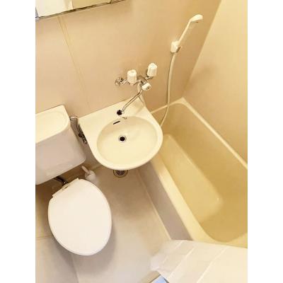 ユニオンマンスリー花小金井２　218　1R・シングル☆【禁煙ルーム】安心の建物AL＆宅配ボックス＆室内洗濯機完備！冷蔵庫や電子レンジなどの生活家電付き＆デスク・チェの物件写真3