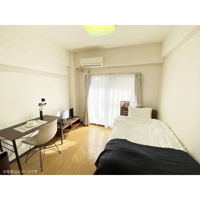 ●2026年4月7日から入居可●ユニオンマンスリー百合ヶ丘３　514　1R・シングル☆【禁煙ルーム】デスク・チェア＆室内洗濯機や2ドア冷蔵庫など生活家電のあるお部屋/小田急小田原線利用で町田駅や海の物件写真1