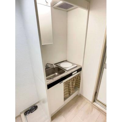 ユニオンマンスリー東伏見１　401　1K・シングル☆【禁煙ルーム】人気の角部屋＆2面採光♪室内洗濯機など生活家電完備/早稲田大学東伏見キャンパスへ徒歩通学/高田馬場駅の物件写真2