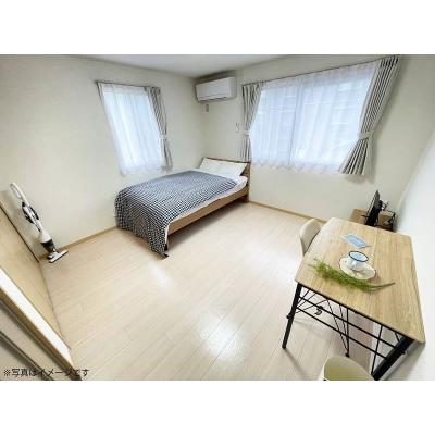 ユニオンマンスリー前原１　201　1K・セミダブル☆【禁煙ルーム】人気の角部屋＆バストイレ別！室内洗濯機など生活家電完備の物件写真1