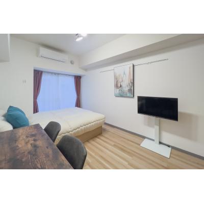 駅徒歩３分♪都心のデザイナーズマンション/お試し同棲/Wifi完備/スカイコート神田503の物件写真1