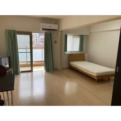 【7月入居限定】30日以上利用料20％割引キャンペーン中！（最長3ヶ月まで）★カード決済可★博多駅徒歩5分　ゆとりの1ＬＤＫ　インターネット無料　眺望良好の10階です♪の物件写真2