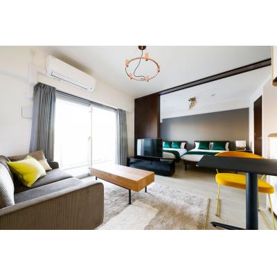 2021年築/押上駅から徒歩2分！すぐ近くにスカイツリー♪デザイナー監修物件！Wifi完備！#MAT　OSHIAGE1003の物件写真1