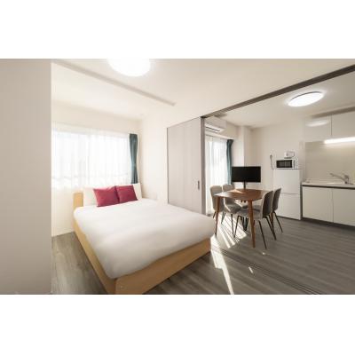 1DKSの広いお部屋/最大6人収容！賑やかな暮らし/デザイナーズ＃aLATO錦糸町403の外観画像