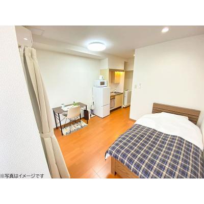 ●2026年5月6日から入居可●ユニオンマンスリー西川口７　104　1R・シングル☆【禁煙ルーム】セキュリティ面も安心のモニター付きインターホン完備。川口総合病院まで徒歩圏内/駅近くには24時の物件写真1