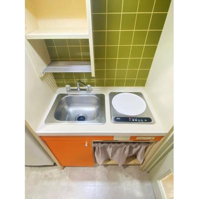 ユニオンマンスリー浦安２　308　1K・シングル☆【禁煙ルーム】デスク・チェア完備！建物オートロック＆宅配ボックス＆室内洗濯機など生活家電のあるお部屋/東京ベイの物件写真2