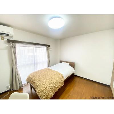 ユニオンマンスリー熊谷３　202　1K・シングル☆【禁煙ルーム】来客時に安心のモニター付きインターフォン完備♪室内洗濯機や掃除機など生活家電のあるお部屋/上越新の物件写真1