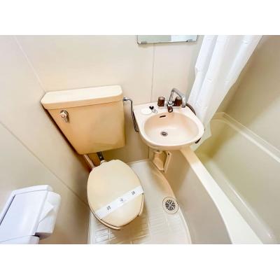 ●2026年4月21日から入居可●ユニオンマンスリー新子安駅前１　303　1R・シングル☆【禁煙ルーム】安心の建物AL＆モニター付きインターフォン＆室内洗濯機完備♪キリンビール横浜工場や日産エンの物件写真3