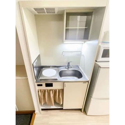 ユニオンマンスリー千葉穴川１　105　1K・セミダブル☆【禁煙ルーム】◆インターネット固定回線（有線・Wi-Fi）無料の部屋◆バストイレ別！の物件写真2