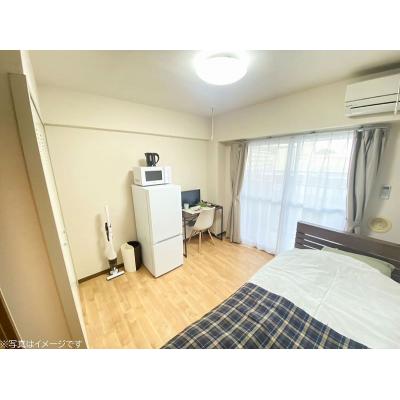 ユニオンマンスリー読売ランド前２　605　1K・シングル☆【禁煙ルーム】セキュリティ面も安心のモニター付きインターホン完備。コンビニ・スーパーも近く便利♪の物件写真1