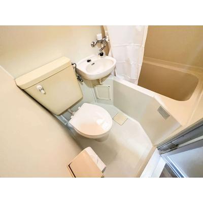 ユニオンマンスリー東船橋２　406　1K・シングル☆◆インターネット固定回線（有線）無料の部屋◆安心の建物ALとモニター付きインターフォン＆室内洗濯機完備/JRの物件写真3