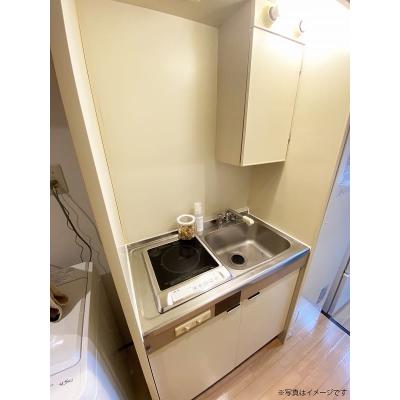 ユニオンマンスリー新百合ヶ丘３　107　1R・シングル☆【禁煙ルーム】人気の角部屋＆建物オートロック♪デスク・チェア＆2ドア冷蔵庫などの家具家電付き/登戸駅・代の物件写真2