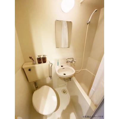 ユニオンマンスリー新百合ヶ丘３　107　1R・シングル☆【禁煙ルーム】人気の角部屋＆建物オートロック♪デスク・チェア＆2ドア冷蔵庫などの家具家電付き/登戸駅・代の物件写真3