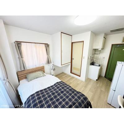 ユニオンマンスリー久我山駅前１　406　1R・シングル☆【禁煙ルーム】人気の角部屋♪デスク・チェア完備！洗濯機や冷蔵庫など生活家電のあるお部屋の外観画像