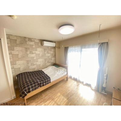 ●2026年6月3日から入居可●ユニオンマンスリー武蔵小金井３　C02　1R・セミダブル☆【禁煙ルーム】安心のモニター付きインターフォン＆室内洗濯機完備！デスク・チェアのあるお部屋の物件写真1