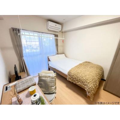 ユニオンマンスリー江戸川台１　109　1K・セミダブル☆【禁煙ルーム】人気のバストイレ別＆温水洗浄便座＆独立洗面台あり♪室内洗濯機や冷蔵庫など生活家電完備！デスの物件写真1