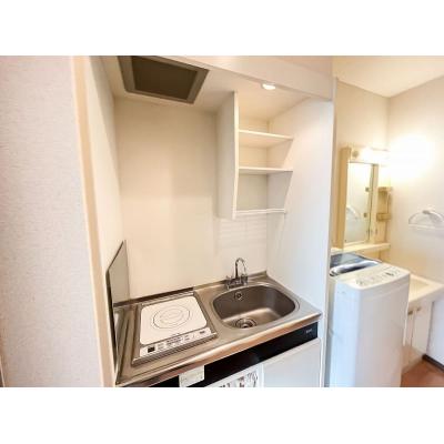 ユニオンマンスリー江戸川台１　318　1K・シングル☆【禁煙ルーム】安心の建物AL＆室内洗濯機完備！人気のバストイレ別＆独立洗面台あり♪デスク・チの物件写真2