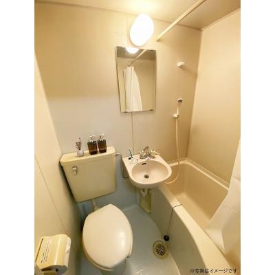 ユニオンマンスリー京王稲田堤セレーノ１　119　1R・セミダブル☆【禁煙ルーム】冷蔵庫や電子レンジなど生活家電完備♪デスク・チェアのあるお部屋/京王相模原線特急の物件写真3