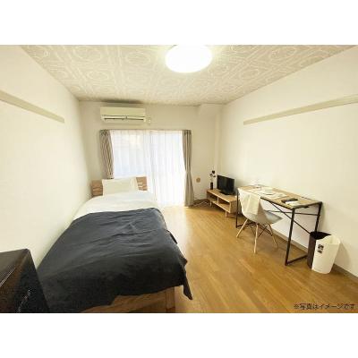 ユニオンマンスリー京王稲田堤セレーノ１　202　1R・シングル☆【禁煙ルーム】人気のバストイレ別＆浴室乾燥機あり♪デスク・チェアのあるお部屋/京王相模原線特急利の物件写真1