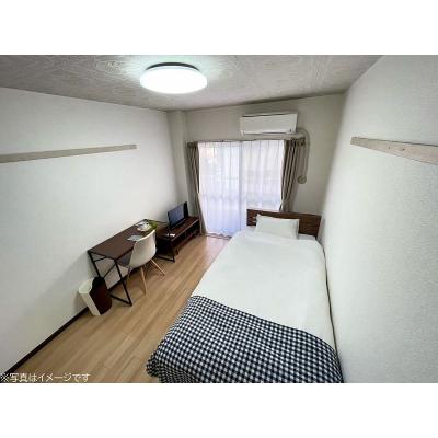 ユニオンマンスリー京王堀之内３　301　1R・シングル☆◆インターネット固定回線（有線）無料の部屋◆【禁煙ルーム】人気の角部屋♪テレワークや勉強にの物件写真1