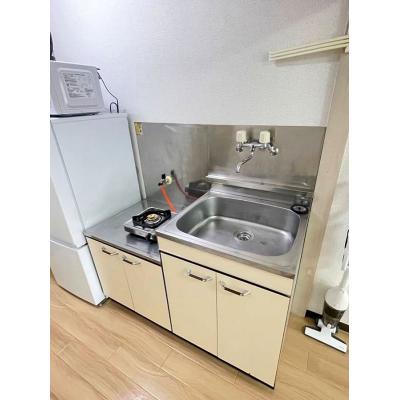 ユニオンマンスリー京王堀之内３　301　1R・シングル☆◆インターネット固定回線（有線）無料の部屋◆【禁煙ルーム】人気の角部屋♪テレワークや勉強にの物件写真2