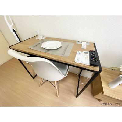 ユニオンマンスリー京王稲田堤２　105　1R・セミダブル☆【禁煙ルーム】冷蔵庫や電子レンジなど生活家電完備♪デスク・チェアのあるお部屋/都営新宿線の物件写真5