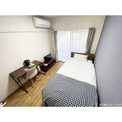 ユニオンマンスリー朝霞４　104　1R・シングル☆◆インターネット固定回線（有線・Wi-Fi）無料の部屋◆【禁煙ルーム】デスク・チェア完備！冷蔵庫の外観画像