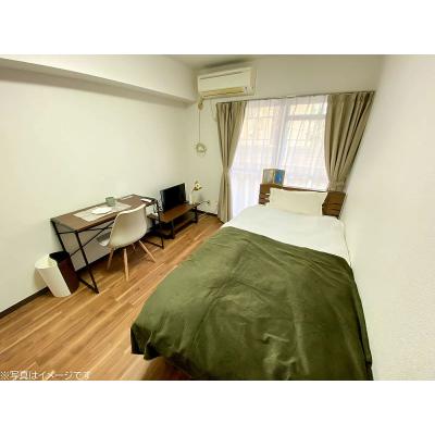 ユニオンマンスリー坂戸４　107　1R・シングル☆◆インターネット固定回線（有線・Wi-Fi）無料の部屋◆【禁煙ルーム】室内洗濯機や冷蔵庫など生活家電完備！の物件写真1