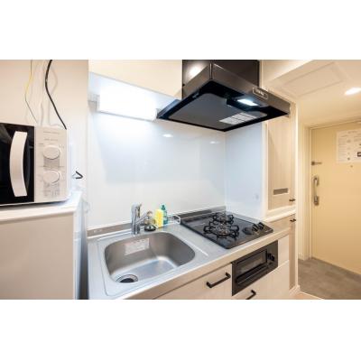 2026年3/20までの大特価！オシャレなデザイナーズ物件♪／Wi-Fi完備／家具家電・備品完備／オークレスト恵比寿503の物件写真3