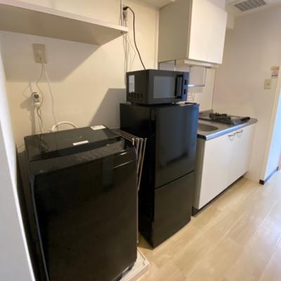 【天文館徒歩7分・洗面台独立・2口コンロ・無料Wi-Fi・1K】スマイルウィークリーマンションの物件写真6