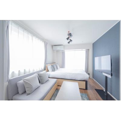家具・家電完備/日当たり良い♪/オシャレなデザイナーズ物件♪/短期～長期滞在まで◎/K-room 302の物件写真1