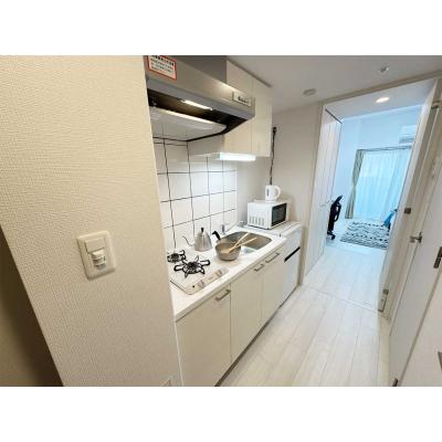 【60日以上の利用でお得🌈】【禁煙🚭/Wi-Fi無料🌐】マイナビSTAY弁天町ルシェンテ　203の物件写真4