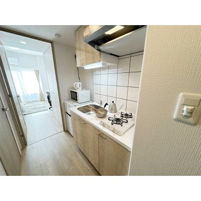 【60日以上の利用でお得🌈】【禁煙🚭/Wi-Fi無料🌐】マイナビSTAY弁天町ルシェンテ　208の物件写真4