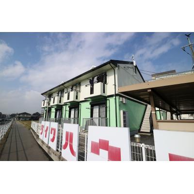 ★★セゾン和気Ｂ（※禁煙）★★【さくらマンスリー】大学徒歩15分!!ネット無料♪ 1Kの外観画像