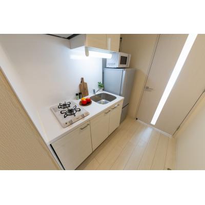 ★SステイEP大阪ガルフレジデンス朝潮橋★インターネットWi-Fi無料★浴室暖房乾燥機、温水洗浄便座、独立洗面化粧台、ガス２口K★ペット可★の物件写真3