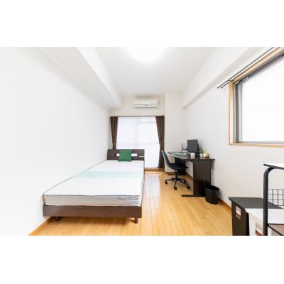 ★SステイEL南森町駅前★インターネットWi-Fiレンタル可★バストイレセパレート、オートロック、ガスキッチン★セミダブルベッド★の物件写真2