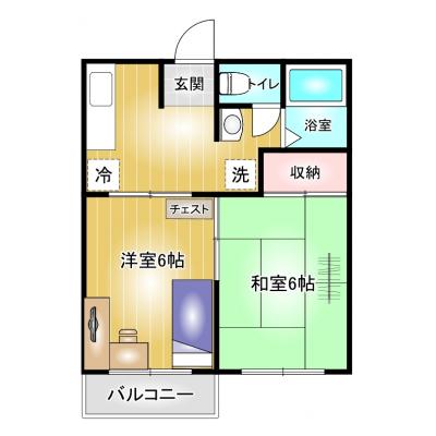 【周辺に飲食店多数】【２名利用可能】【Wi-Fi無料】　上大類町Ｄの物件写真6