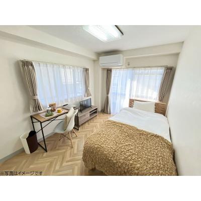ユニオンマンスリー北朝霞１　203 1K・シングル☆【禁煙ルーム】人気の角部屋&2面採光♪勉強や仕事におすすめのデスク・チェア完備！の物件写真1