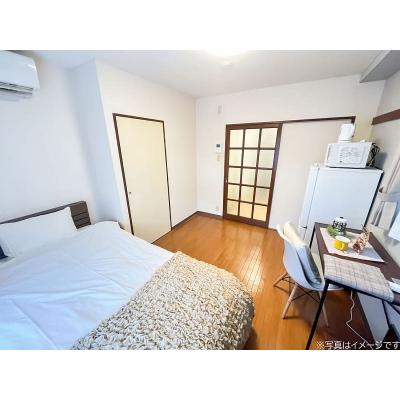 ユニオンマンスリー浜田山１　105　1K・シングル☆【禁煙ルーム】嬉しい角部屋！安心のモニター付きインターフォン＆室内洗濯機完備！高千穂大学まで徒歩通学■選べるWi-Fi格安レンタル中！の外観画像