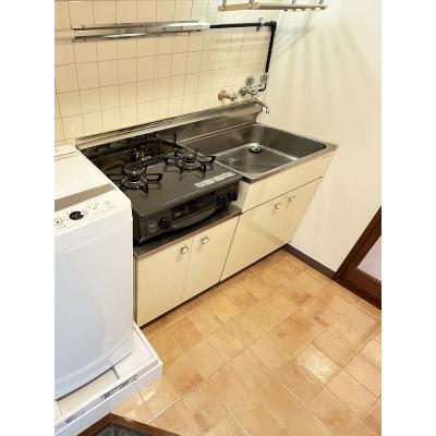●2025年6月2日から入居可●ユニオンマンスリー浜田山１　303　1K・シングル☆【禁煙ルーム】安心のモニター付きインターフォン＆室内洗濯機完備！自炊に嬉しい2口ガスコンロ＆2ドア冷蔵庫や電子レンジの物件写真2