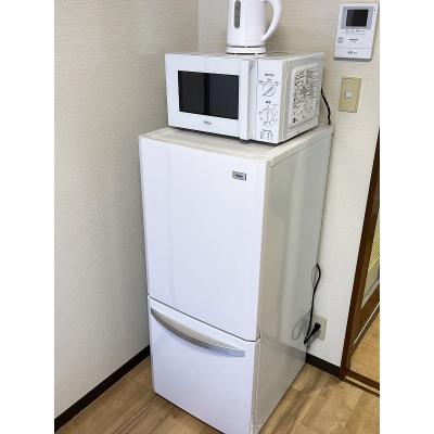 ●2025年6月2日から入居可●ユニオンマンスリー浜田山１　303　1K・シングル☆【禁煙ルーム】安心のモニター付きインターフォン＆室内洗濯機完備！自炊に嬉しい2口ガスコンロ＆2ドア冷蔵庫や電子レンジの物件写真4