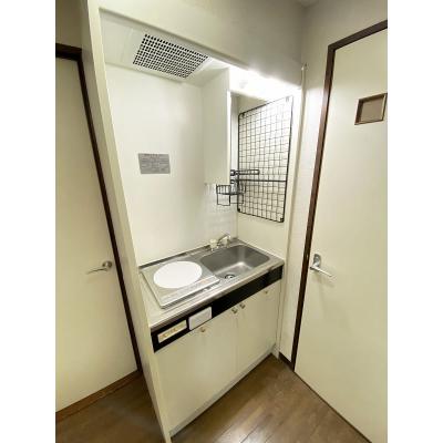 ユニオンマンスリー府中分倍河原１　405　1K・シングル☆【禁煙ルーム】人気の角部屋＆バストイレ別♪勉強やテレワークなどワークスペースにおすすめデスク・チェアのあるお部の物件写真2