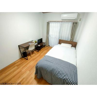 ユニオンマンスリー府中中河原３　103　1K・シングル☆【禁煙ルーム】勉強や仕事におすすめデスク・チェアのあるお部屋！洗濯機や冷蔵庫など生活家電完備の物件写真1