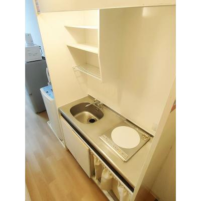 ユニオンマンスリー武蔵小金井５　105　1R・シングル☆◆インターネット固定回線（有線）無料の部屋◆【禁煙ルーム】室内洗濯機や2ドア冷蔵庫など生活家電完備！デスク・チェアのあるお部屋の物件写真2