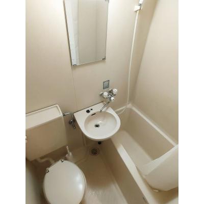 ユニオンマンスリー武蔵小金井５　105　1R・シングル☆◆インターネット固定回線（有線）無料の部屋◆【禁煙ルーム】室内洗濯機や2ドア冷蔵庫など生活家電完備！デスク・チェアのあるお部屋の物件写真3