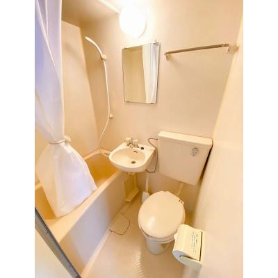 ユニオンマンスリー恋ヶ窪５　201　1R・シングル☆【禁煙ルーム】人気の角部屋＆2面採光♪来客時も安心モニター付きインターフォン完備！洗濯機や2ドア冷蔵庫など生活家電のあるお部屋の物件写真3