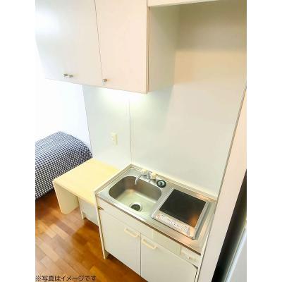 ユニオンマンスリー新小平１　206　1R・セミダブル☆◆インターネット固定回線（有線・Wi-Fi）無料の部屋◆【禁煙ルーム】安心の建物AL・宅配ボックス完備！室内洗濯機や冷蔵庫など生活家電のあるお部屋の物件写真2