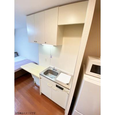 ユニオンマンスリー新小平１　213　1R・セミダブル☆◆インターネット固定回線（有線・Wi-Fi）無料の部屋◆【禁煙ルーム】安心の建物AL・宅配ボックス・室内洗濯機完備！の物件写真2