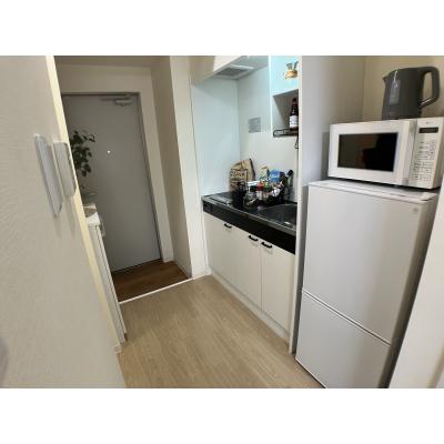 コスパだけじゃない“快適さ重視”マンスリータウン🏠【高崎駅まで徒歩８分🚶】【バス🛀トイレ 🚽別・独立洗面台あり✨】【無料Wi-Fi📶】檜物町A104の物件写真3